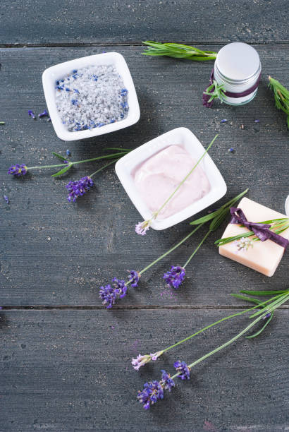 istock Cosmetic cream, soap and bath salt 655678678