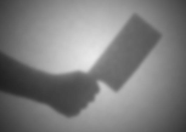 istock Silhouette behind a transparent paper, blurred 655684248