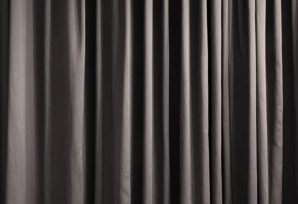 istock Close-up of closed curtain 655688922