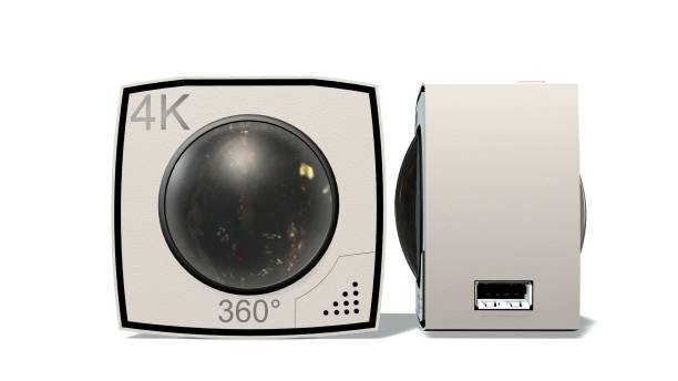 istock 360 degree spherical camera  with two lenses isolated on white 655699636