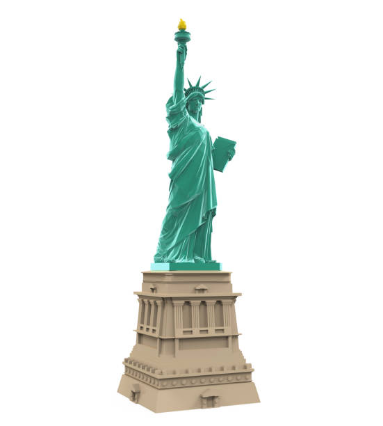 istock Statue of Liberty Isolated 655707154