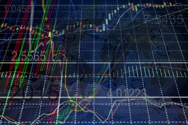 istock graph chart of stock market 655708366