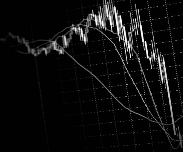istock graph chart of stock market 655708426