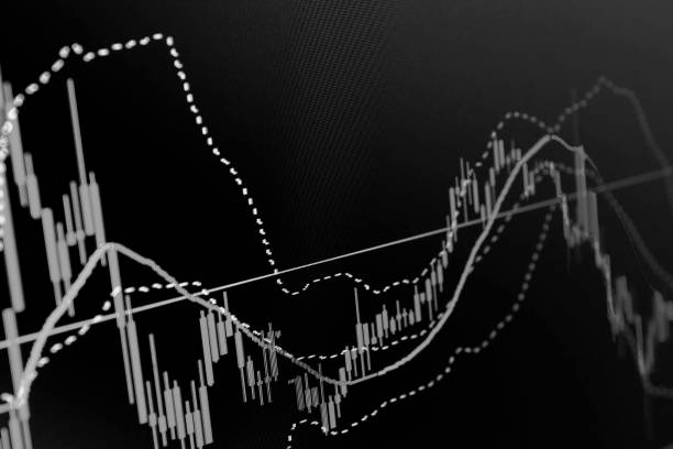 istock graph chart of stock market 655708550
