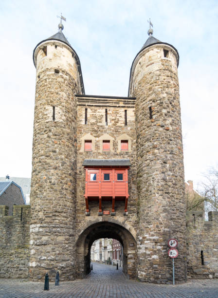istock Helpoort city gate in Maastricht, Netherlands 655715160