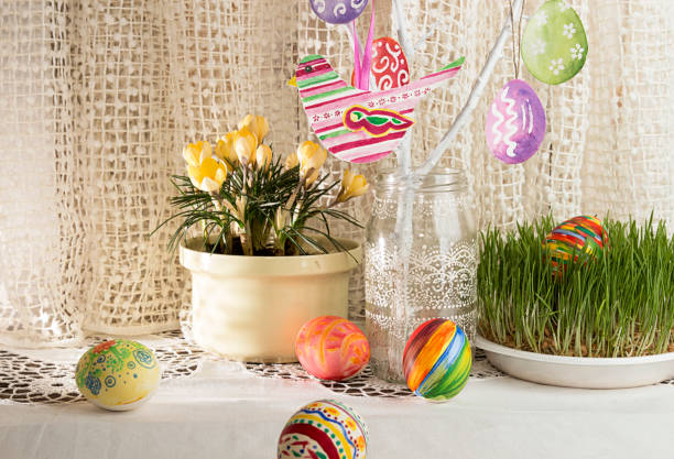 istock Easter holiday background for greeting card 655721272