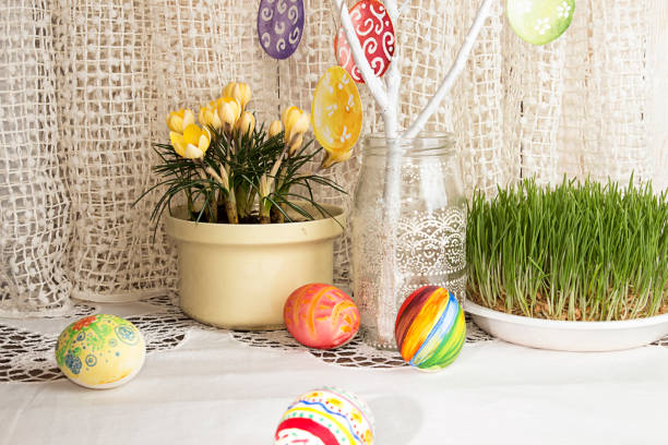 istock Easter holiday background for greeting card 655721274