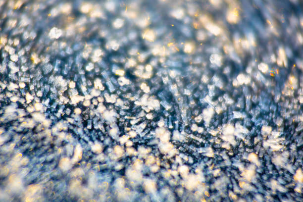 istock Abstract blue silver extreme close-up christmas card background 655725412