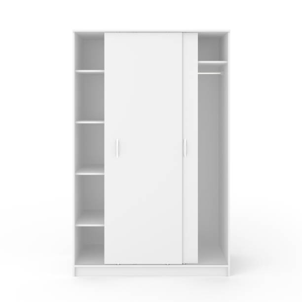 istock Wardrobe with sliding doors 655742578