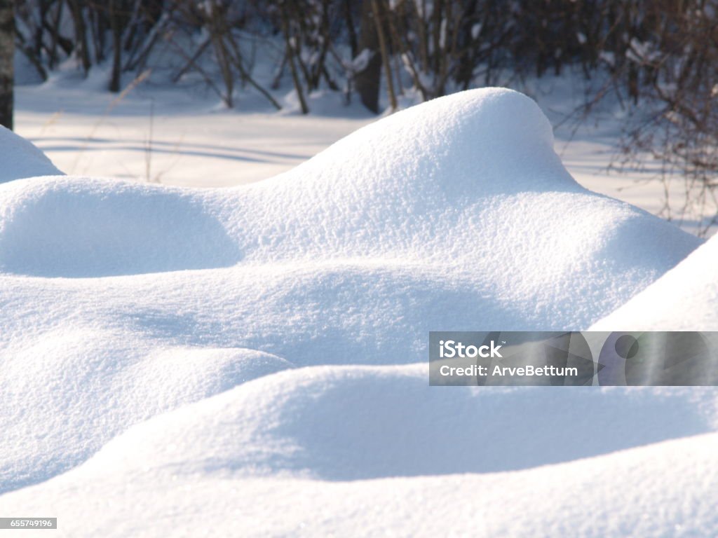 Fresh snow cover, daytime light at winter Fresh snow cover in dunes, daytime light at winter Snow Stock Photo