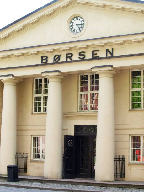 istock Stock exchange building in Oslo, Norway 655776246