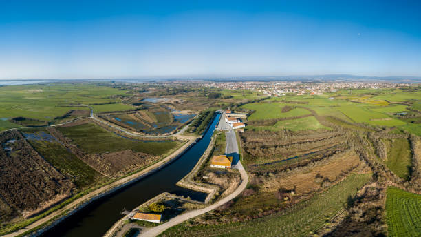 istock Aerial View of Cais da Ribeira de Pardelhas 655792946