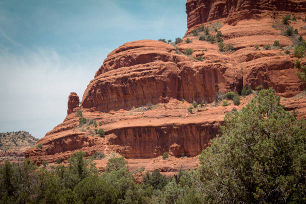 istock Sedona rock formations with desert plants, Arizona. 655794338