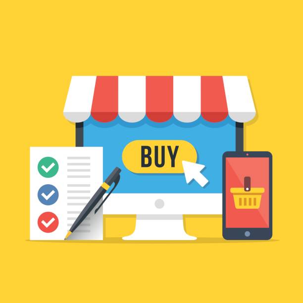 17,400+ Desktop Computer Store Stock Illustrations, Royalty-Free Vector ...
