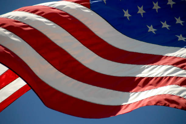 istock US Flag Billowing in the Breeze 655823514