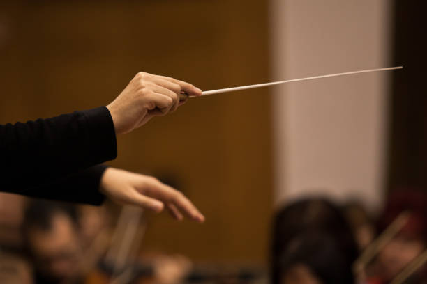 istock Hands of conductor 655824758