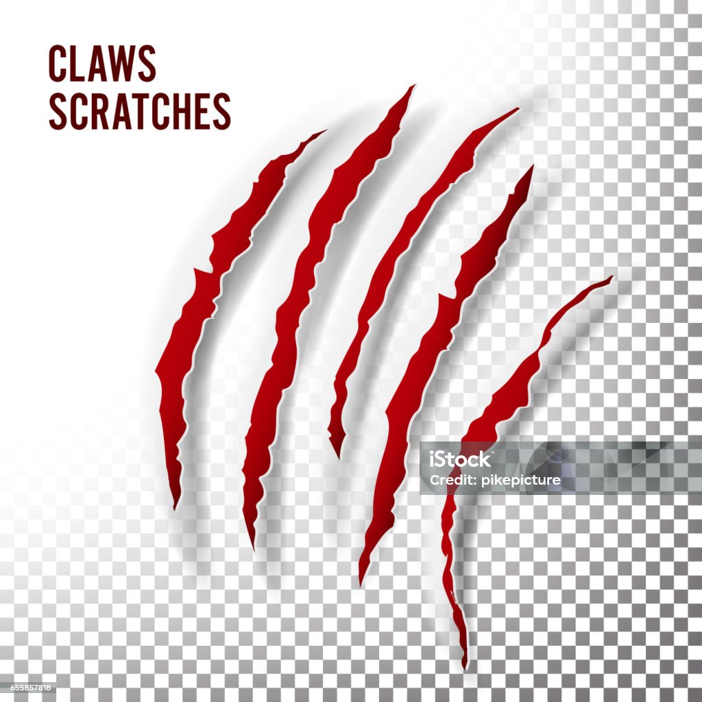 Claws Scratches Vector. Claw Scratch Mark. Bear Or Tiger Paw Claw Scratch Bloody. Shredded Paper Claws Scratches Vector. Claw Scratch Mark. Bear, Tiger Paw Claw Scratch Bloody. Shredded Paper Animal stock vector
