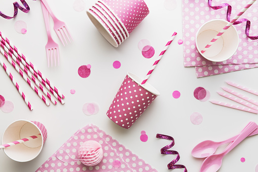 Pink party background