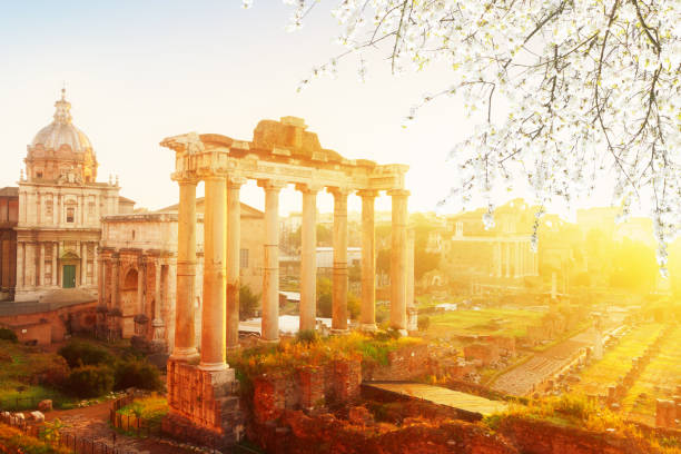 istock Forum - Roman ruins in Rome, Italy 655876900