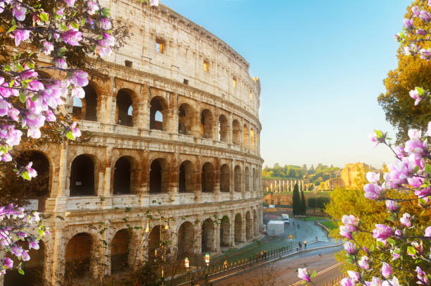 istock Colosseum at sunset in Rome, Italy 655877118