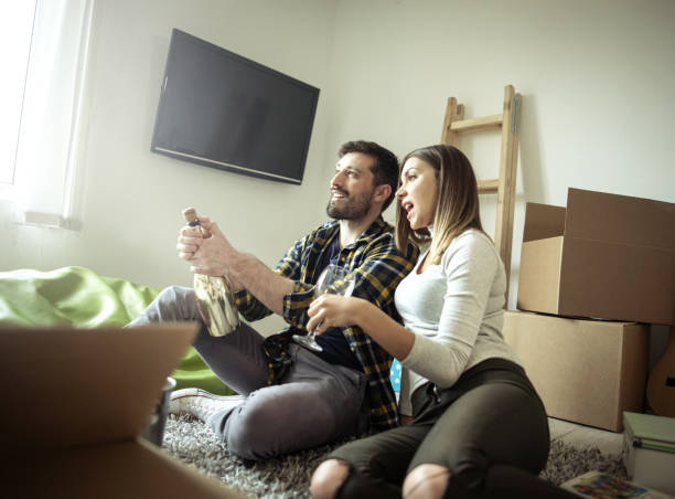 istock Celebrating their new home 655877188