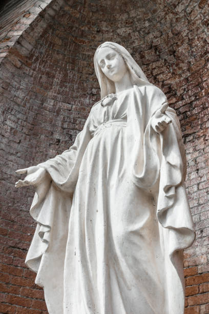 istock Statue of Our Lady 655880652