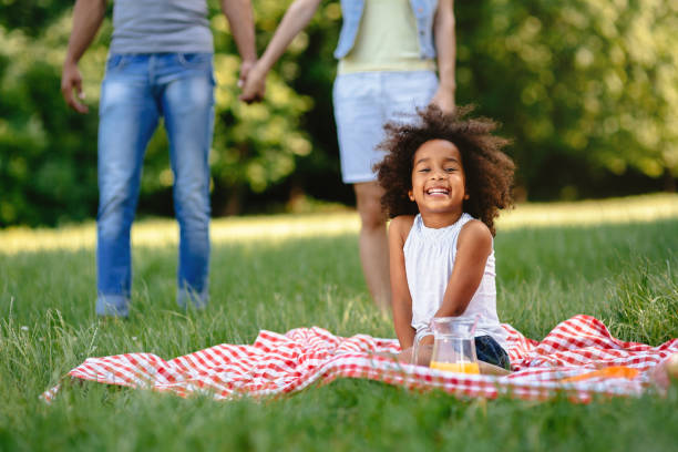 istock Happy child growing up  in loving faimly 655897834