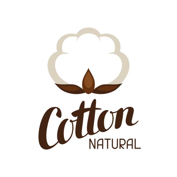illustrations, cliparts, dessins animés et icônes de étiquette de coton. emblème d’habillement et de la rente - southwest usa floral pattern textile textured