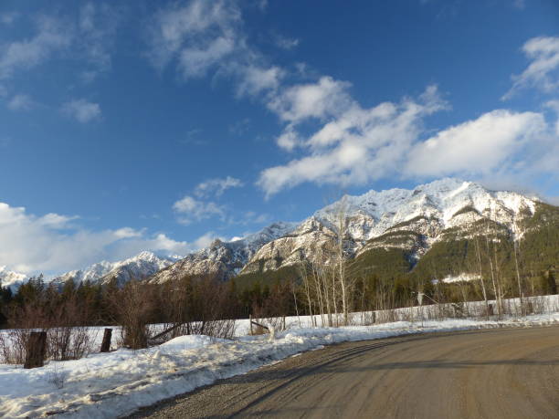 istock mountains in Golden,British Columbia 655909638