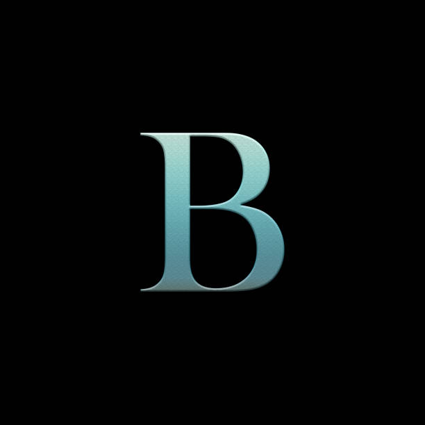 istock Letter of the alphabet on a black background 655927266