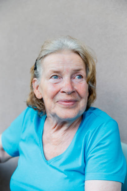istock Senior Woman Having Break Outdoors In The Retirement Community 655932698