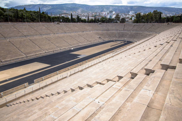 istock Panathenaic stadium or kallimarmaro in Athens 655934070