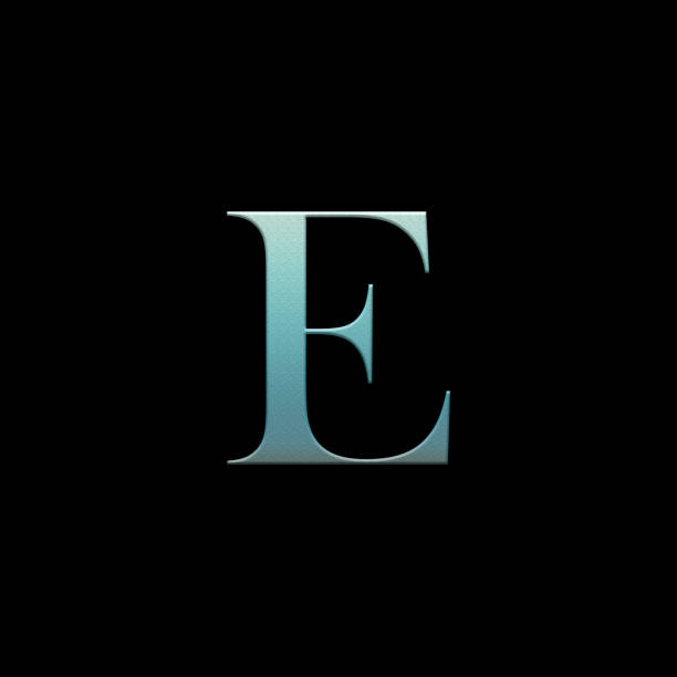 istock Letter of the alphabet on a black background 655953626