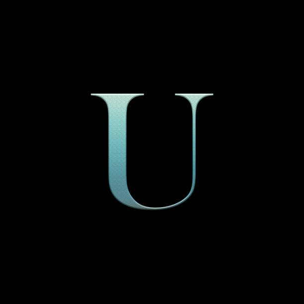 istock Letter of the alphabet on a black background 655953836