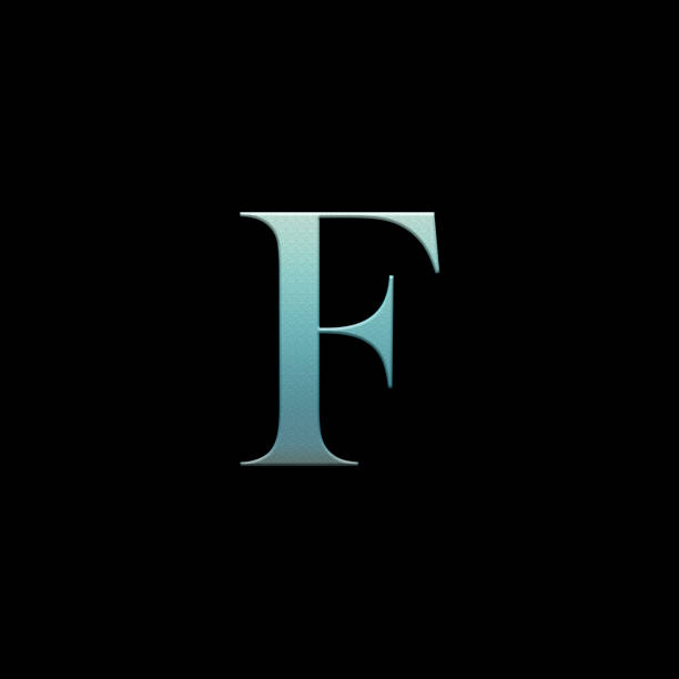 istock Letter of the alphabet on a black background 655954082