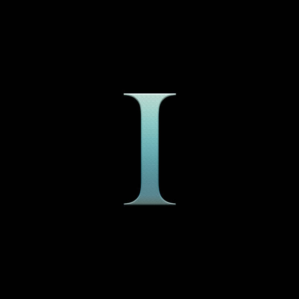 istock Letter of the alphabet on a black background 655954176