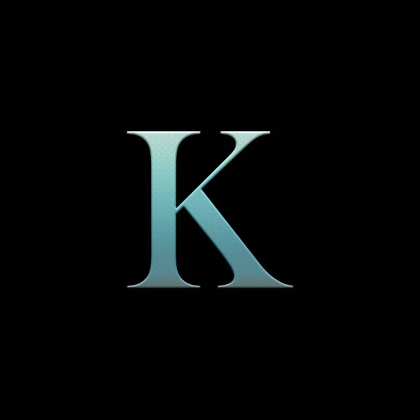 istock Letter of the alphabet on a black background 655954232