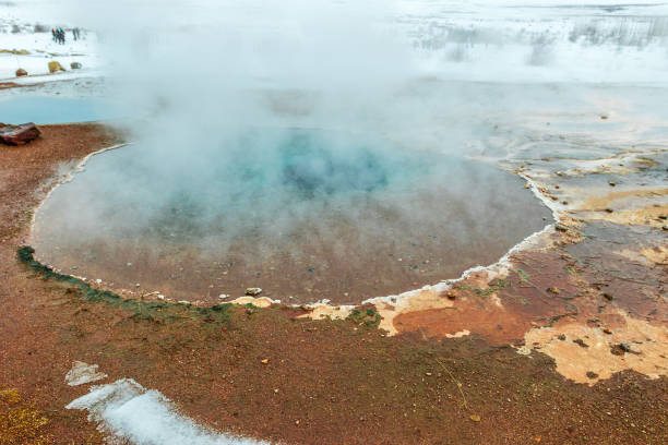 istock Strokkur geyser in Iceland 655982528