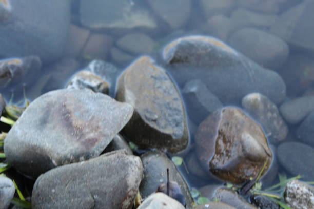 istock Water splashing in creek 655998156