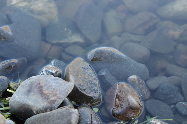 istock Water splashing in creek 655998174