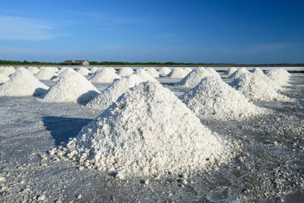 istock salt piles in saline under blue sky 656011744
