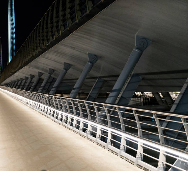 istock Night wiev Goldenhorn metro Bridge 656019364