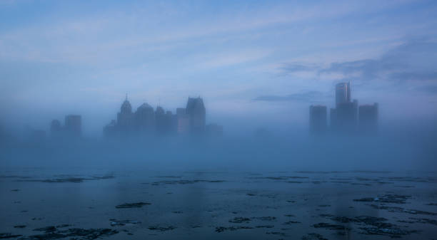 istock Detroit Foggy Morning 656026018