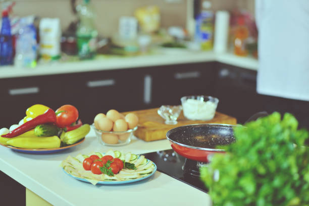 istock healthy foods are on the table in the kitchen 656032748