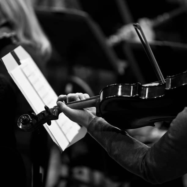 istock Hands musician playing the violin 656036266