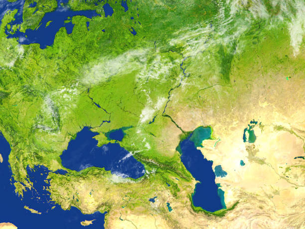 istock Western Asia on planet Earth 656042928
