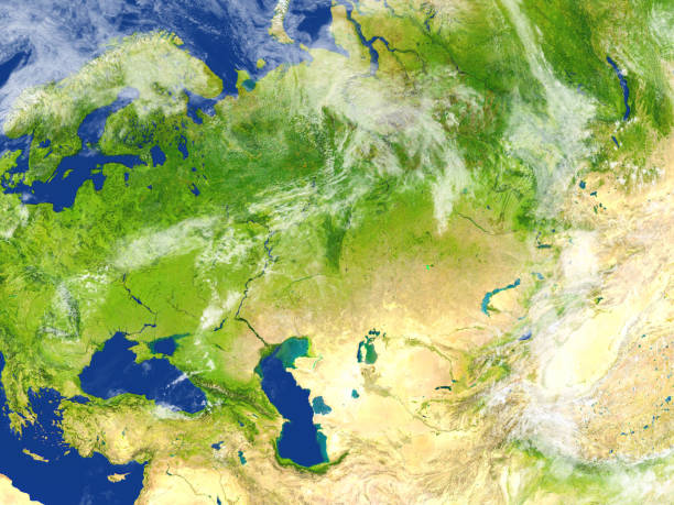 istock Western and central Asia on planet Earth 656042944