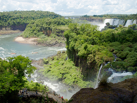 Iguazu water falls at Argentina