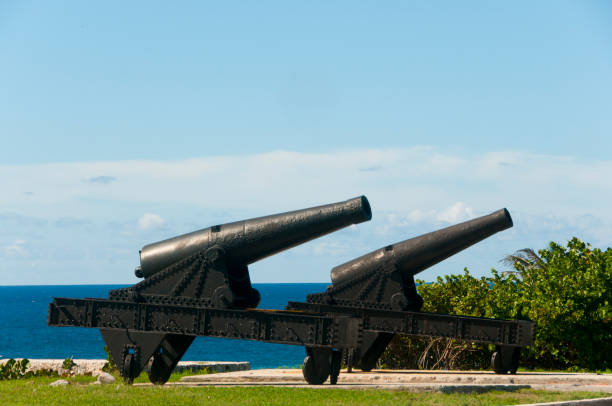 istock 3 Kings Cannons - Havana - Cuba 656061322