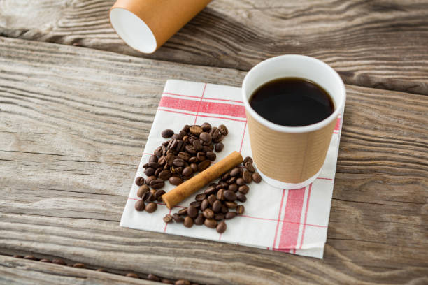istock Close-up of coffee with coffee beans 656067804
